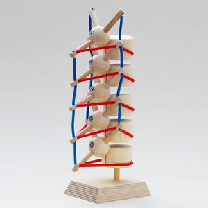 Tensegrity model of the spine